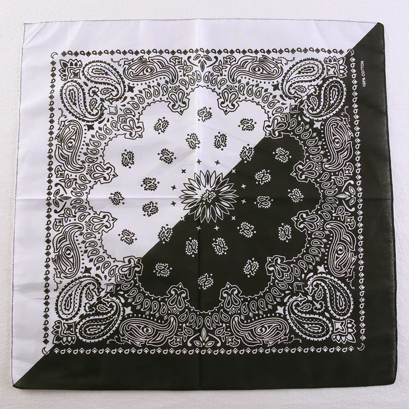 Khăn bandana đa năng hai màu size 55cm