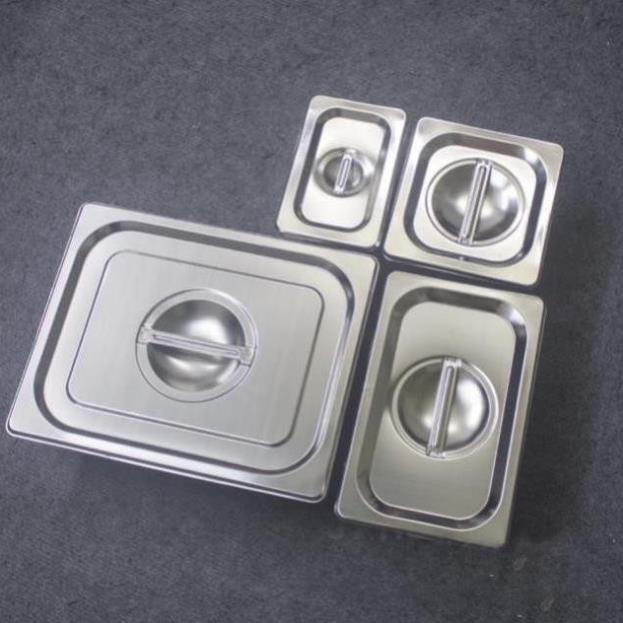 Khay đựng thạch, trân châu, topping inox304