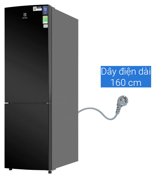 Tủ lạnh Electrolux Inverter 253 lít EBB2802K-H Model 2021 - Hàng chính hãng