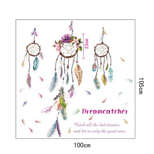 Decal trang trí tường - DREAMCATCHER sắc màu
