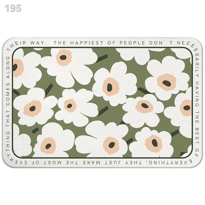 Tấm thấm bùn Tong Yan Diatom lót cửa phòng tắm khô nhanh thảm sàn nhà vệ sinh Bắc Âu