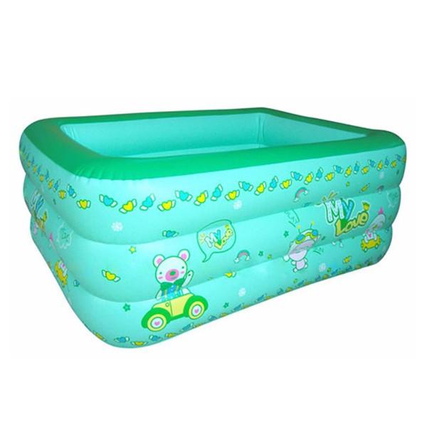 Bể bơi phao 3 tầng size 1m8 TẶNG BƠM ĐIỆN (180x140x60) (ngẫu nhiên)