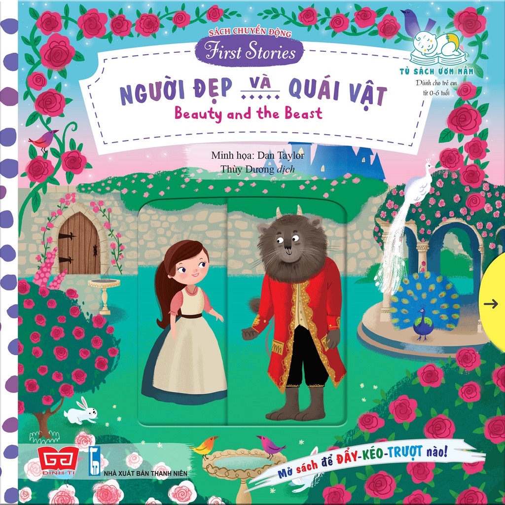 Sách Tương Tác Chuyển Động First Stories Cho Bé 0 - 6 Tuổi - Đinh Tị - Mộc Nhiên