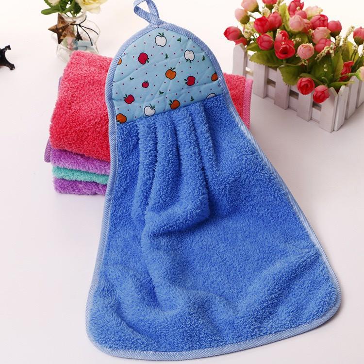 Khăn Lau Tay Treo Tường Nhà Bếp Hình Váy Bằng Cotton Siêu Xinh, Siêu Thấm, Siêu Mềm Mại Loại Lớn 26x42cm