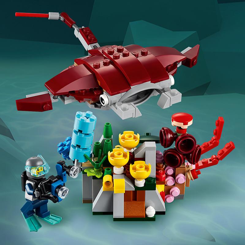 Đồ Chơi LEGO Truy Tìm Kho Báu Dưới Đại Dương 31130