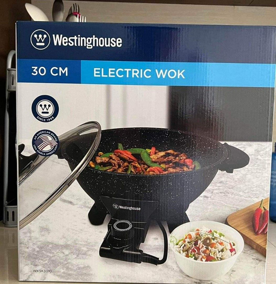 Chảo điện (Electric Wok) Westinghouse WKSK3010 - Hàng chính hãng