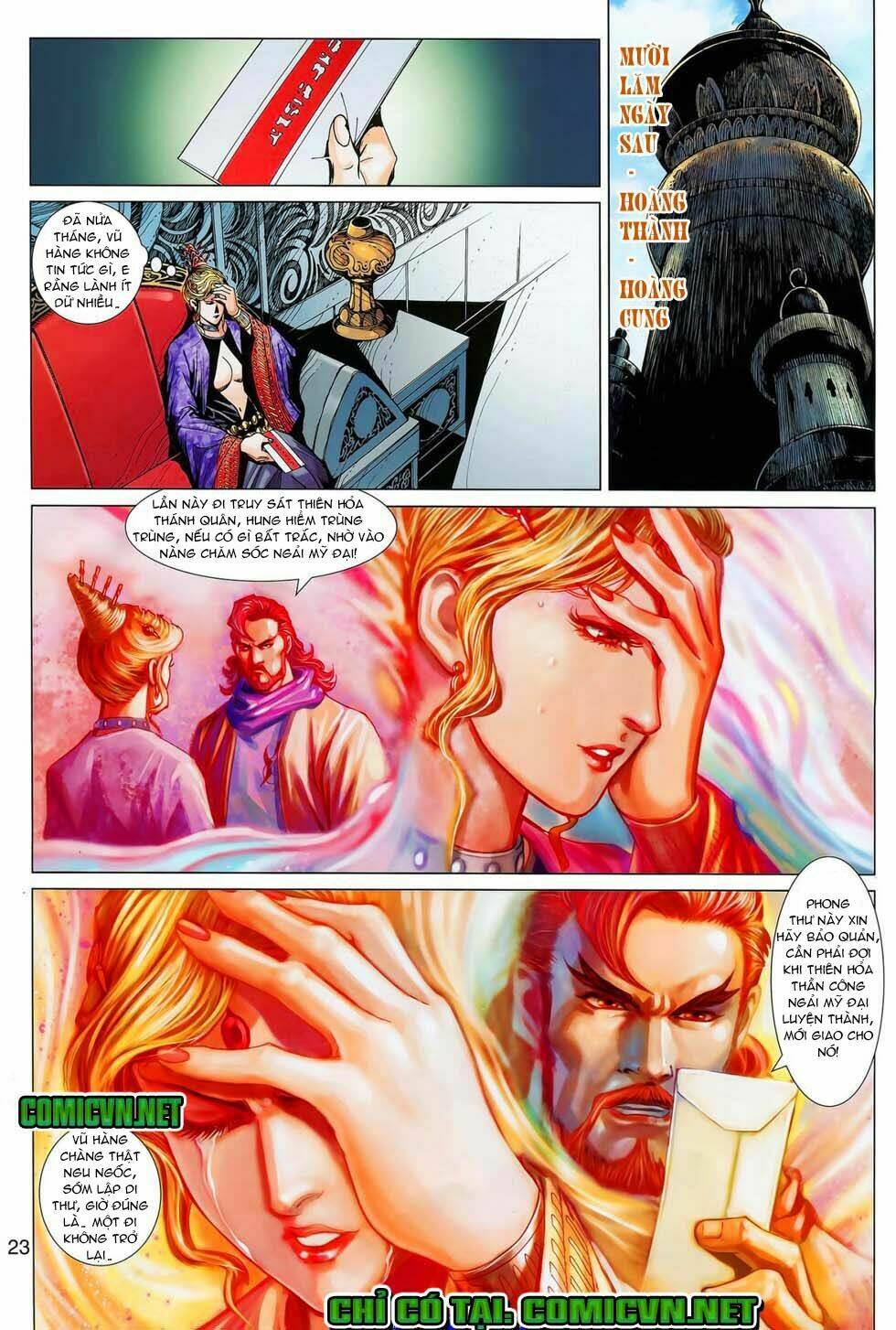 thiên tử truyền kỳ 8 - thương thiên bá hoàng chapter 20 22