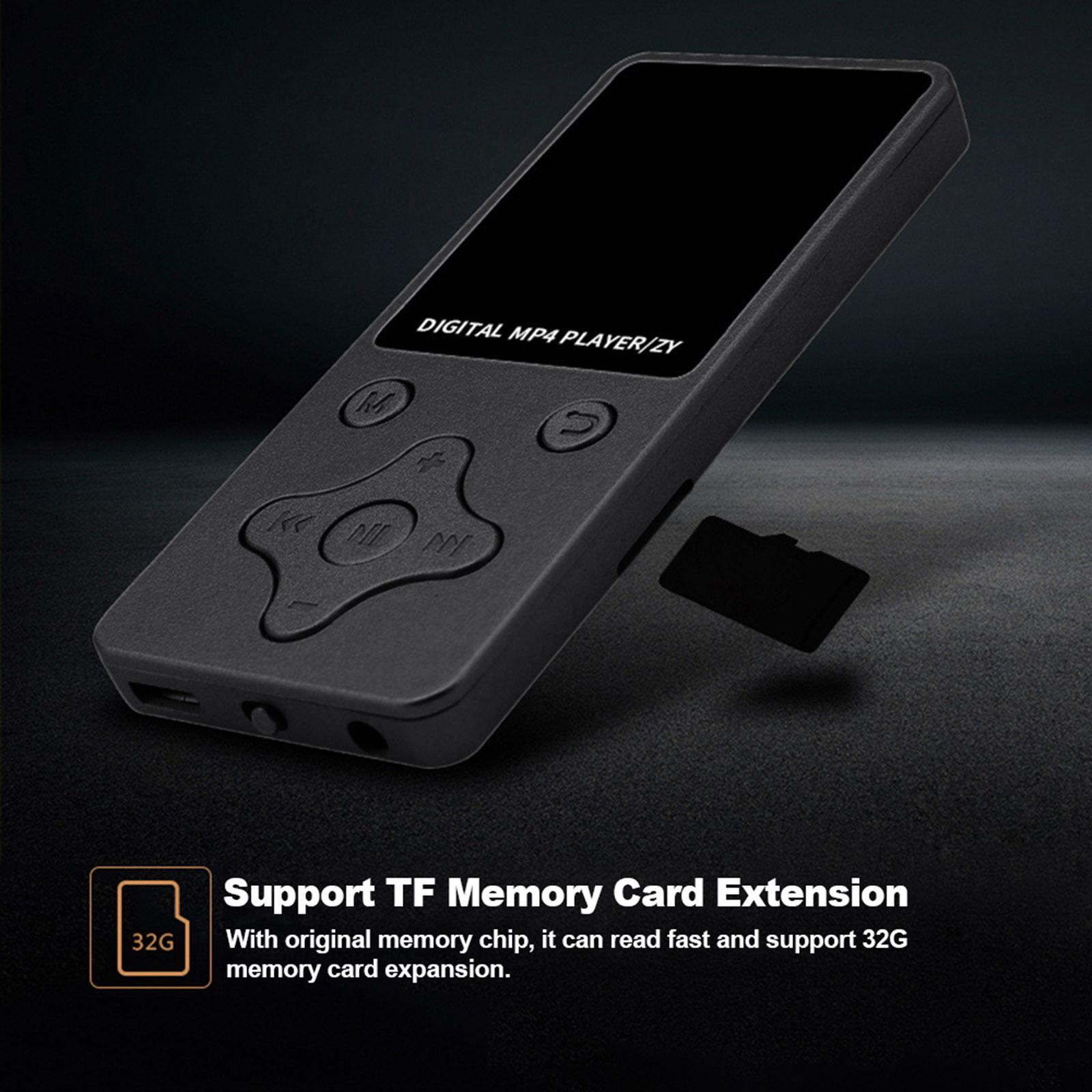 Máy nghe nhạc T1 MP3 MP4 kỹ thuật số Màn hình 1,8 inch