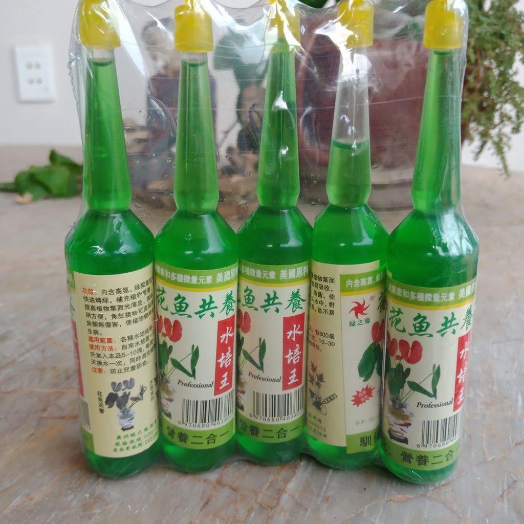 Combo 5 Lọ Dung Dịch Thủy Canh, Cung Cấp Dinh Dưỡng Trọn Vẹn Cho Hoa, Cây Thủy Sinh