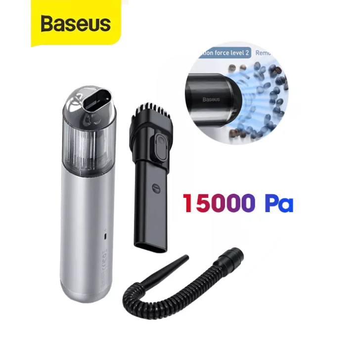 (Hàng chính hãng) Máy Hút Bụi Không Dây BASEUS A3 Vacuum15000Pa sử dụng trong nhà ở, xe hơi