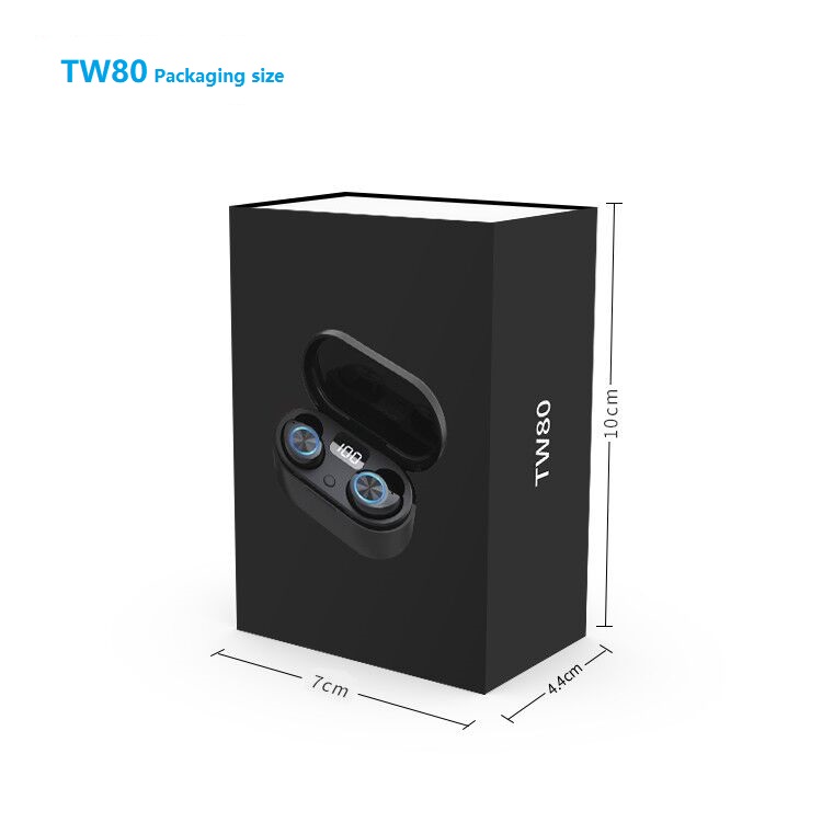 Tai Nghe Bluetooth 5.0 Cảm Ứng TOUCH TWINS Âm Thanh Vòm Stereo như nhà hát - Chống Nước IPX7 - Nghe 9h - Tích Hợp Micro - Tự Động Kết Nối - Tương Thích Cao Cho Tất Cả Điện Thoại, Ipad, Máy Tính Bảng, Laptop,