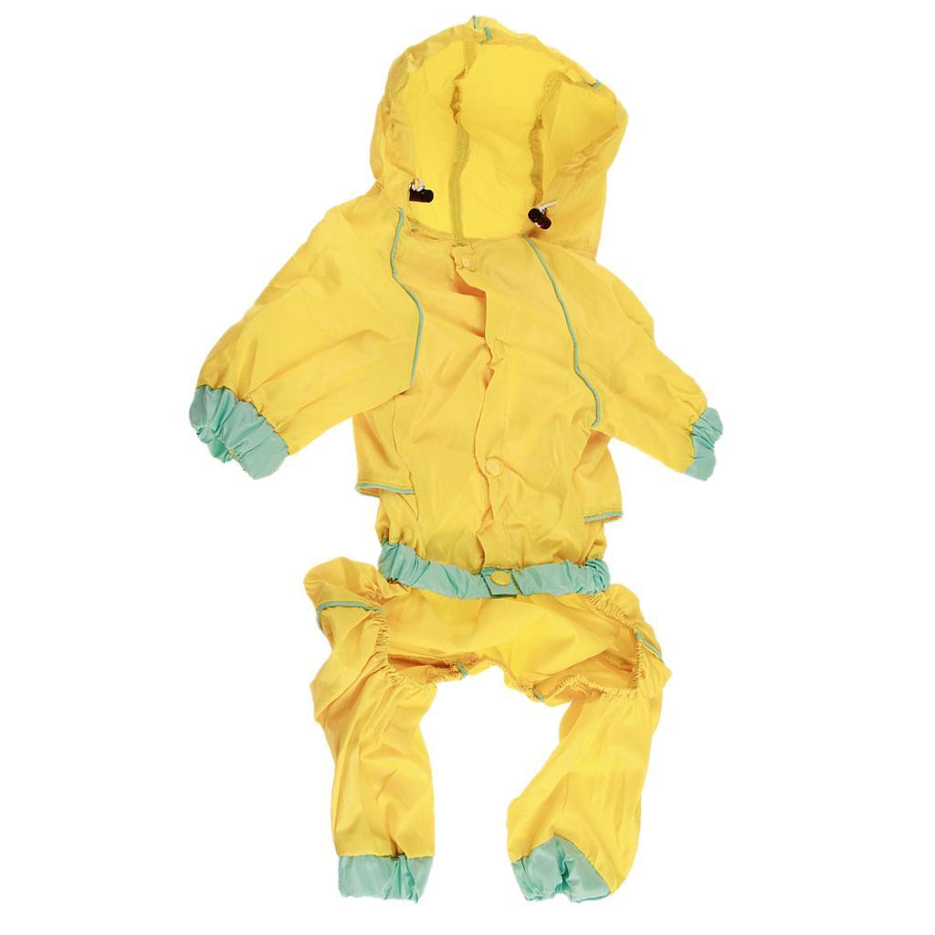 Waterproof Outdoor Clothing Unisex Dog Raincoat Jacket Coat