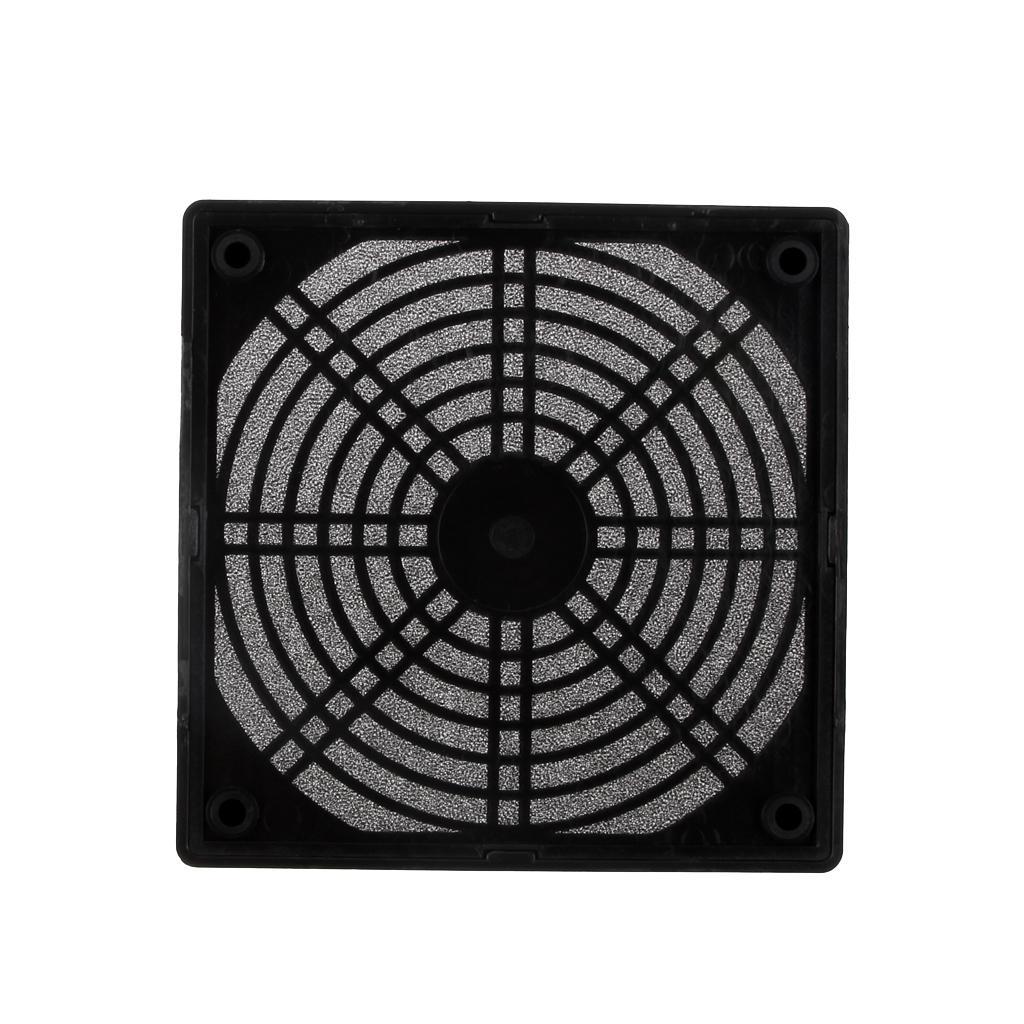 12cm Axial Fan Dust Filter Guard Grill Protector Cover Case for PC Computer