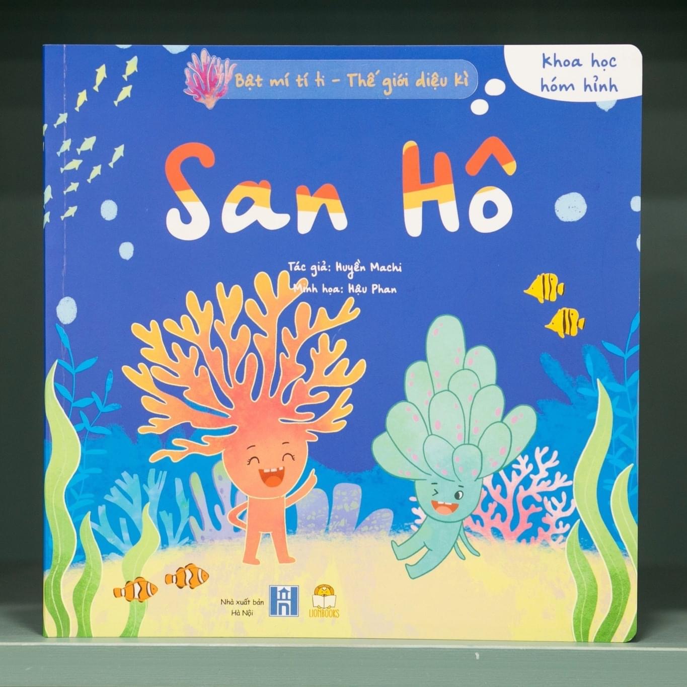 Sách thiếu nhi - Bật Mí Tí Ti - Thế Giới Diệu Kì - Rùa Biển San Hô - LionBooks