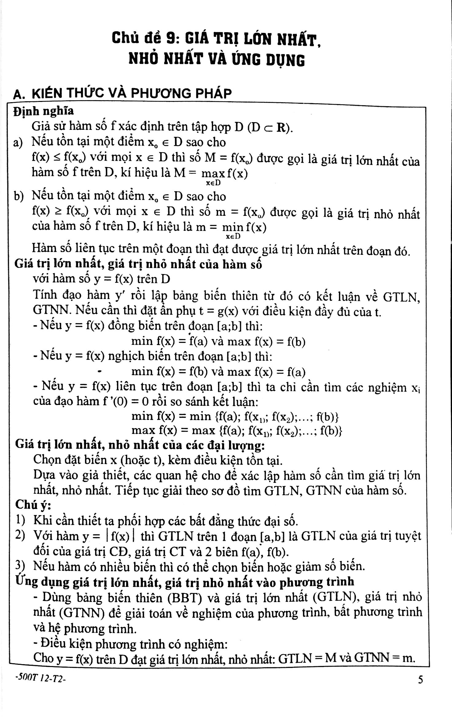 500 Bài Toán Chọn Lọc Giải Tích Hình Học 12 T2