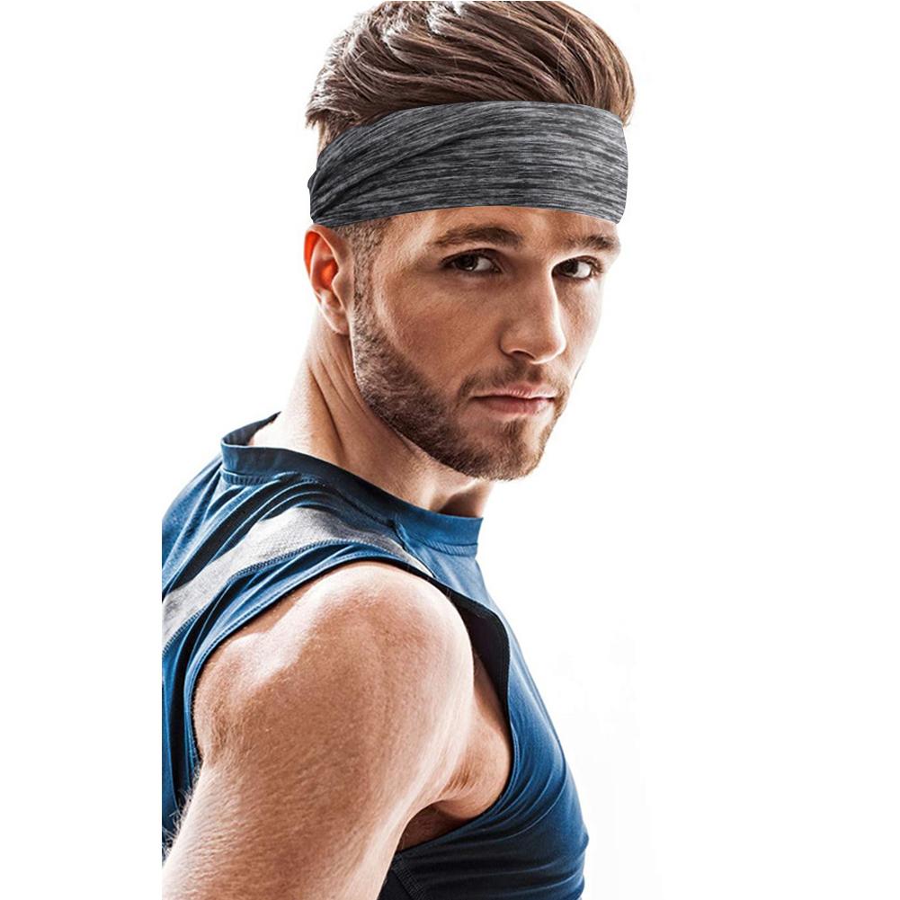 5-1PCS Ultra-Thin Sportband Band Men Women chạy nhanh băng đô khô băng Yoga Band Outdoor Sport Sweatbing Head Color: Blue 3pcs