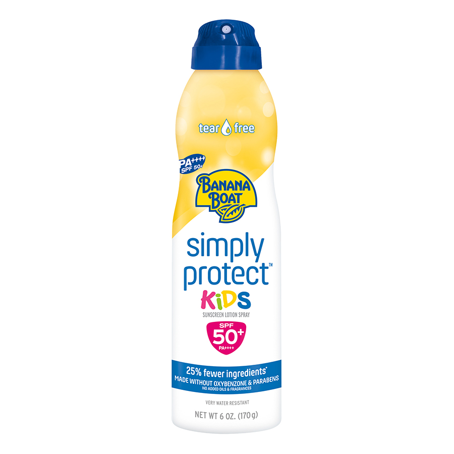 Xịt Chống Nắng Cho Trẻ Em Banana Boat Simply Protect Kids SPF50 170g - 079656628302