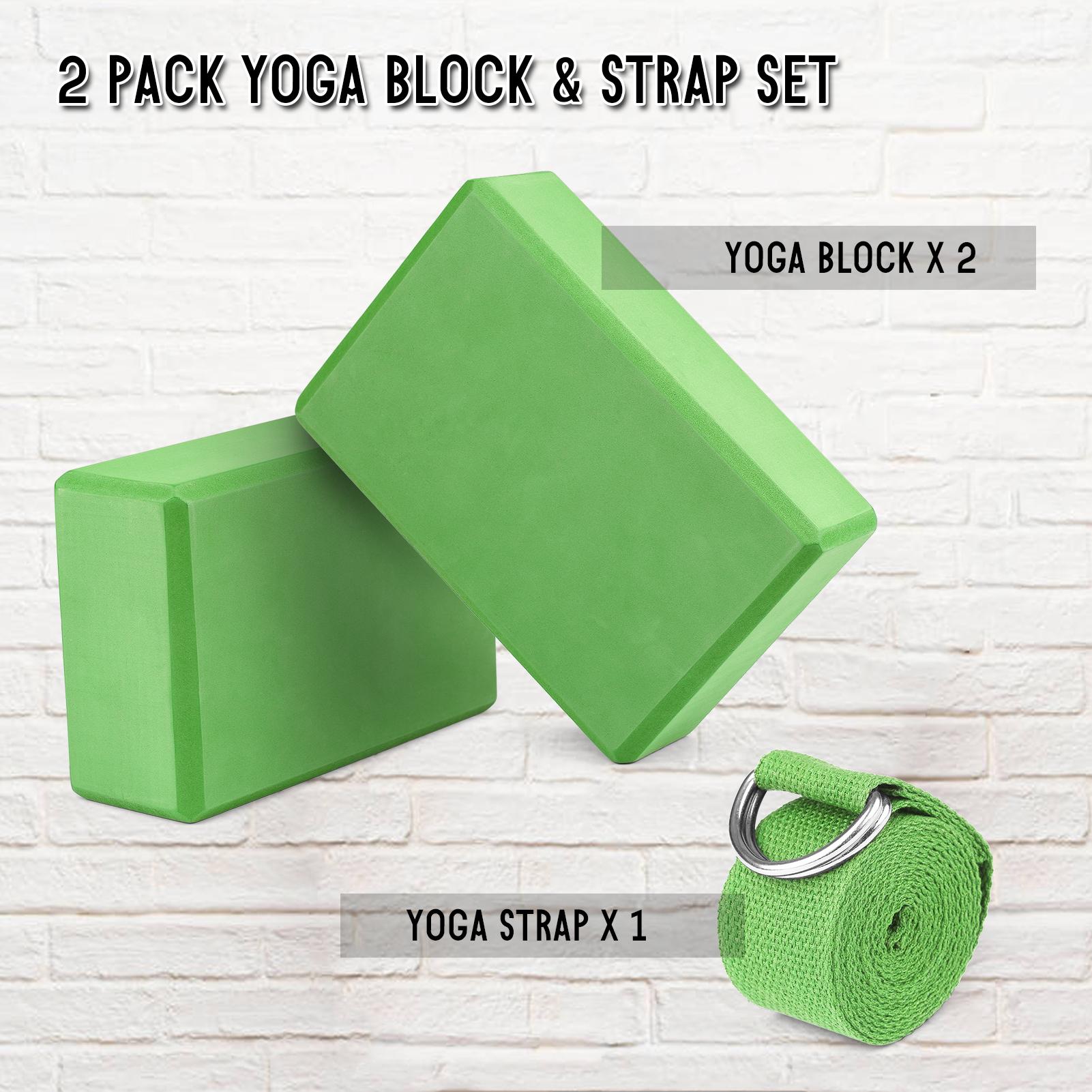 2 gạch xốp tập hỗ trợ tập luyện cho Yoga