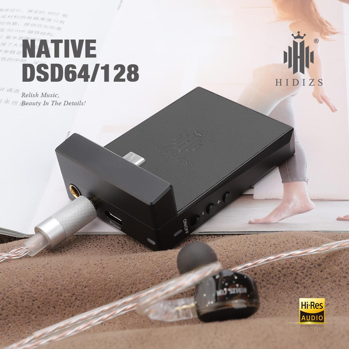 Hidizs DH80 DH80S ESS9281C PRO Chip Di Động Cân Bằng DAC AMP Bộ Khuếch Đại Tai Nghe Hỗ Trợ MQA DSD128 Đầu Ra 3.5 4.4mm