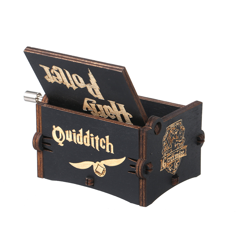 Hộp Âm Nhạc Bằng Gỗ Mini Vintage Vận Hành Bằng Tay Dùng Tặng Sinh Nhật Giáng Sinh Ngày Lễ Tình Nhân