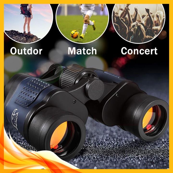 ️ Ống nhòm N606 Coated Optics 60x60 - 3000M Hỗ trợ nhìn ban đêm rất tốt