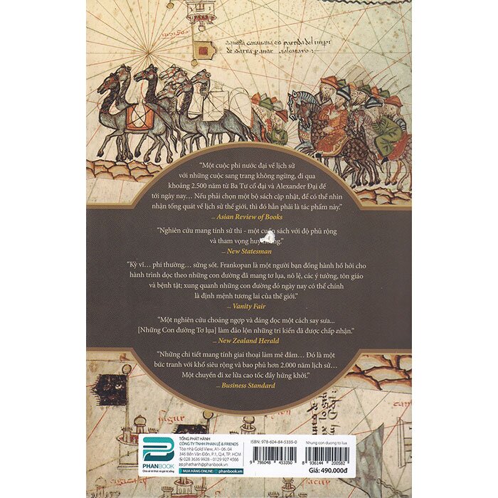 Sách - Những Con Đường Tơ Lụa - Phan Book - An Thư Book