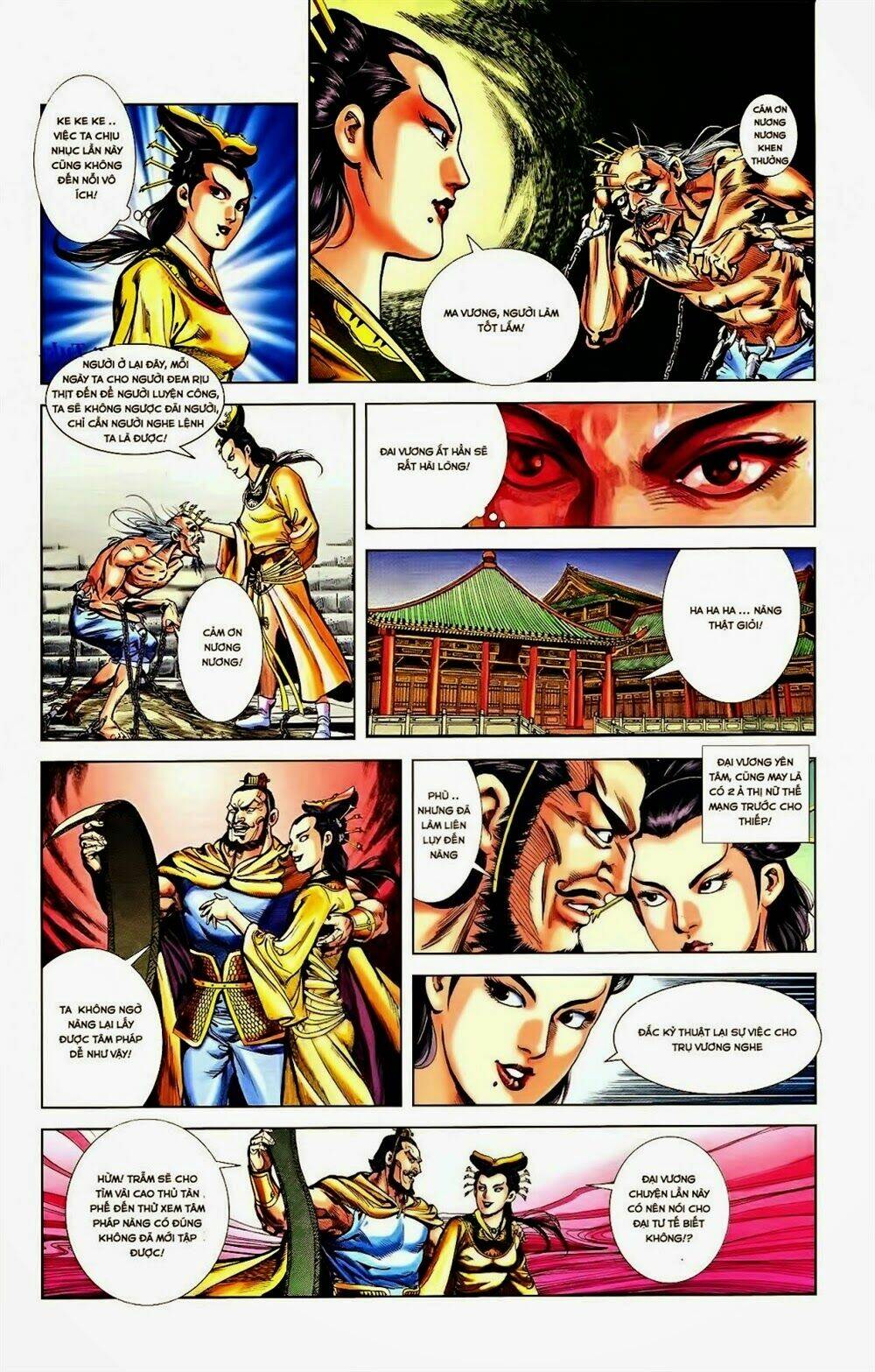 thiên tử truyền kỳ 1 - cơ phát khai chu bản chapter 36 8