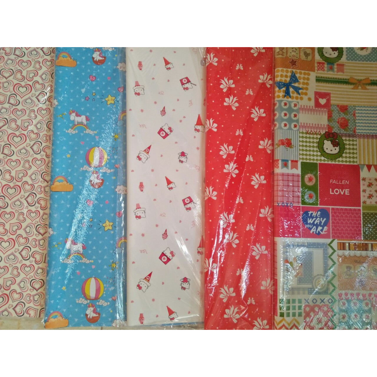 Sét 20 tờ giấy lụa Hàn Quốc gói quà