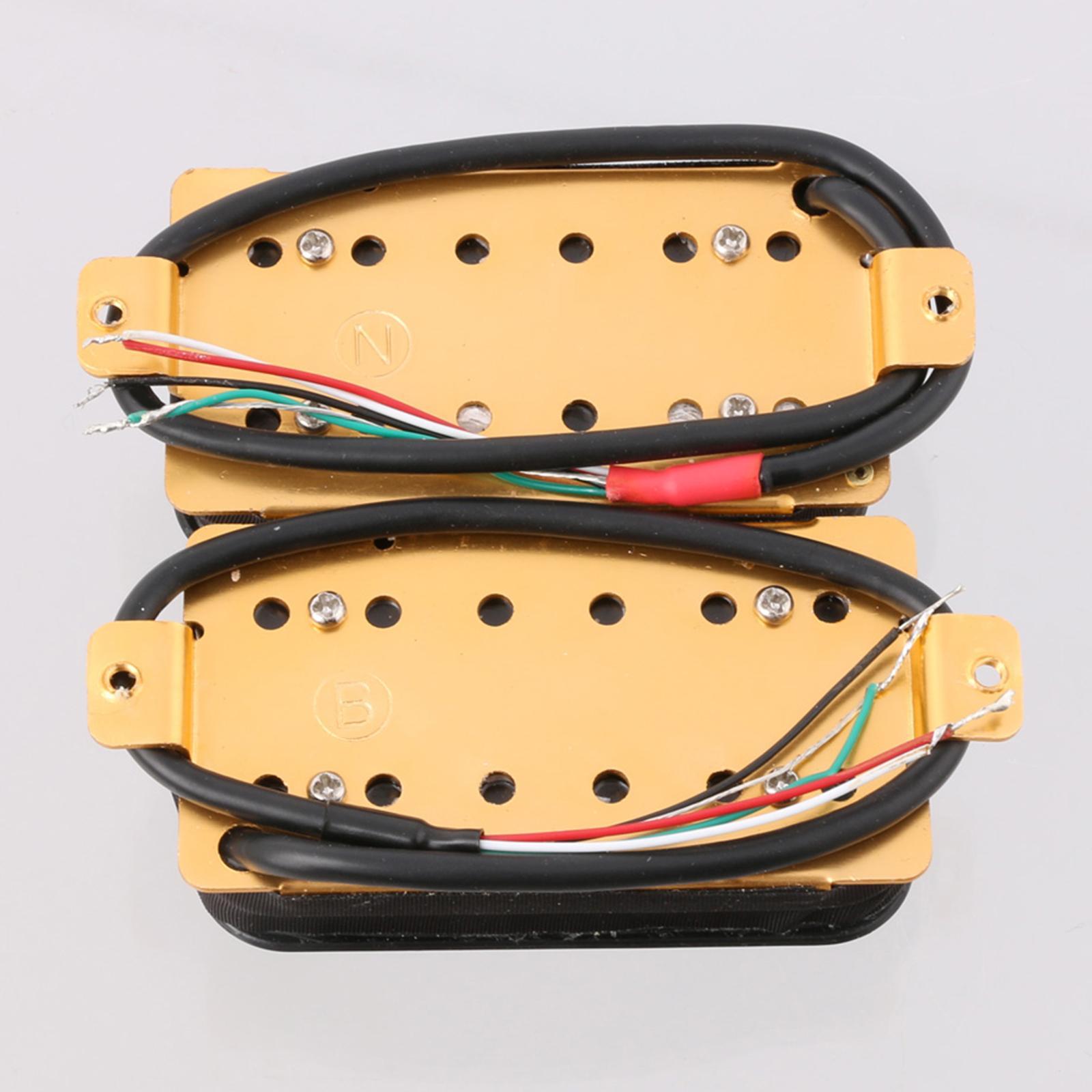2x Electric Guitar Pickup Durable Guitar Parts Replacement for Bass Guitar