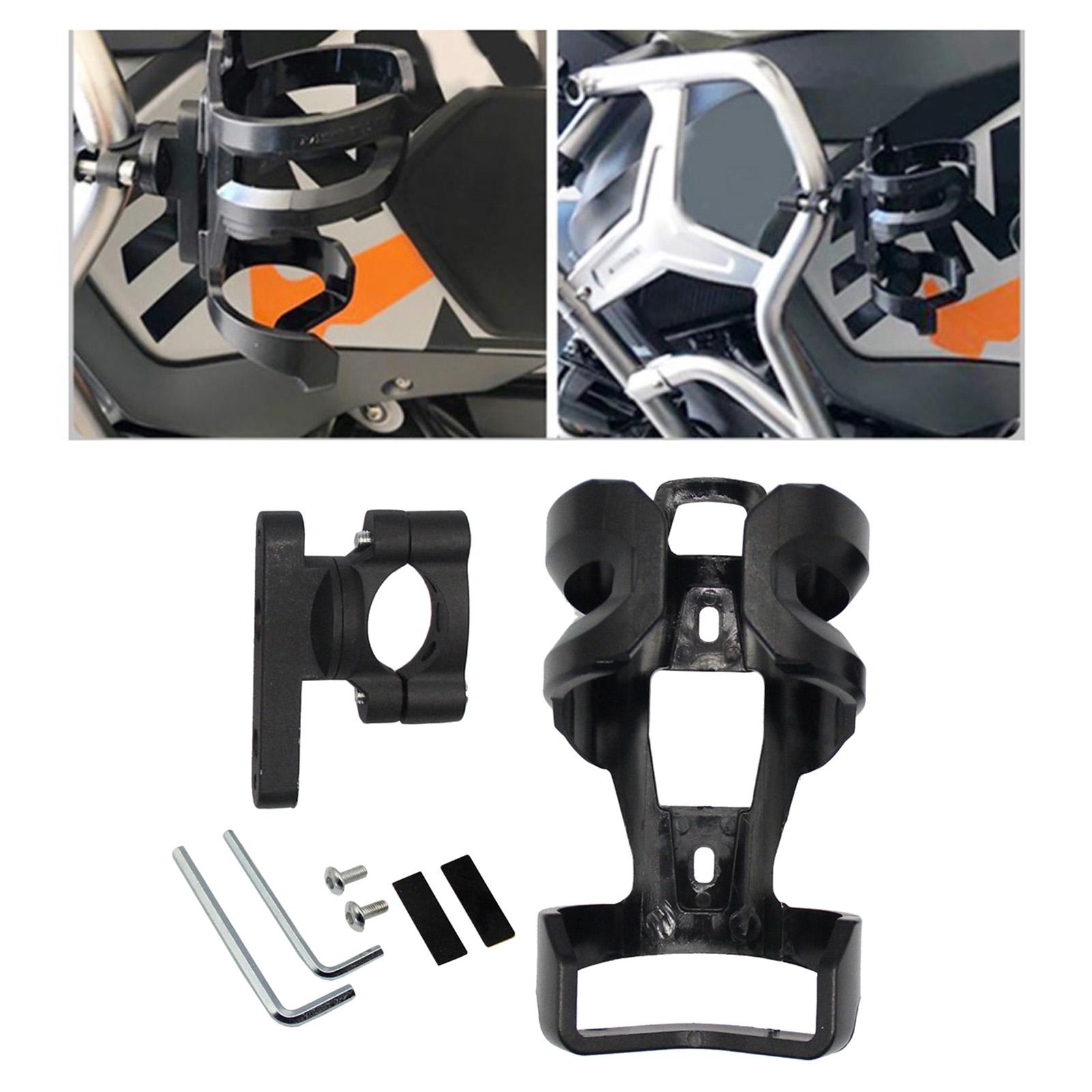 Motorcycle Bike Drink Holder Water Bottle Cup Stand Fit 13-32mm Handlebar