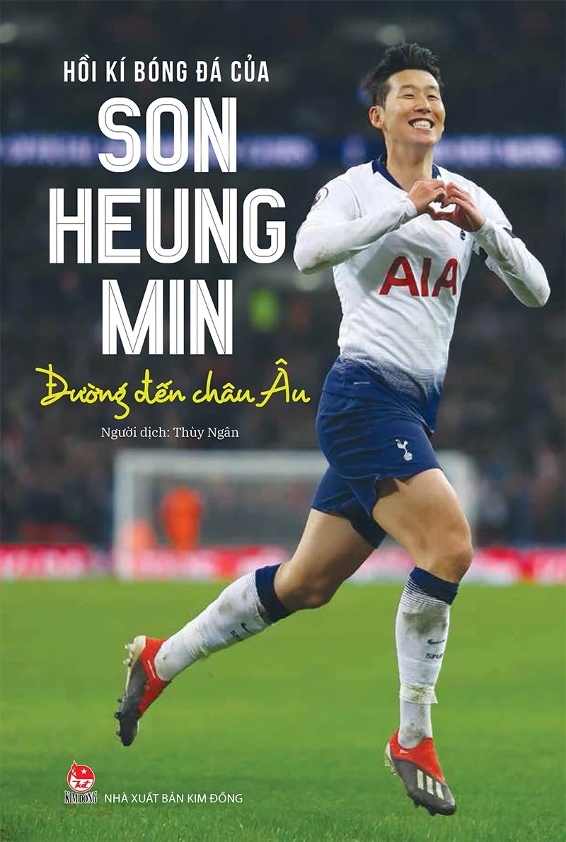 Sách - Hồi kí bóng đá của Son Heung Min: Đường đến Châu Âu (bìa mềm)