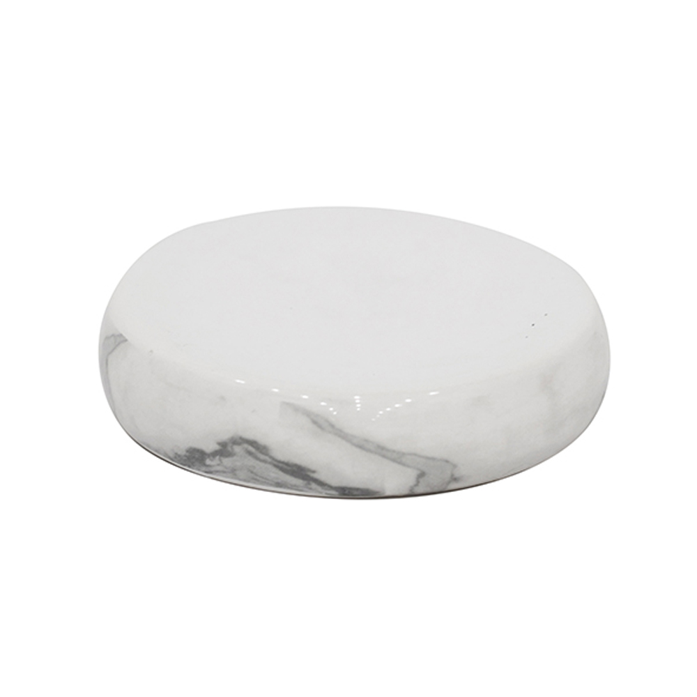 Khay đựng xà phòng | JYSK Jonstorp | gốm màu đá cẩm thạch | DK11.5x2.5cm