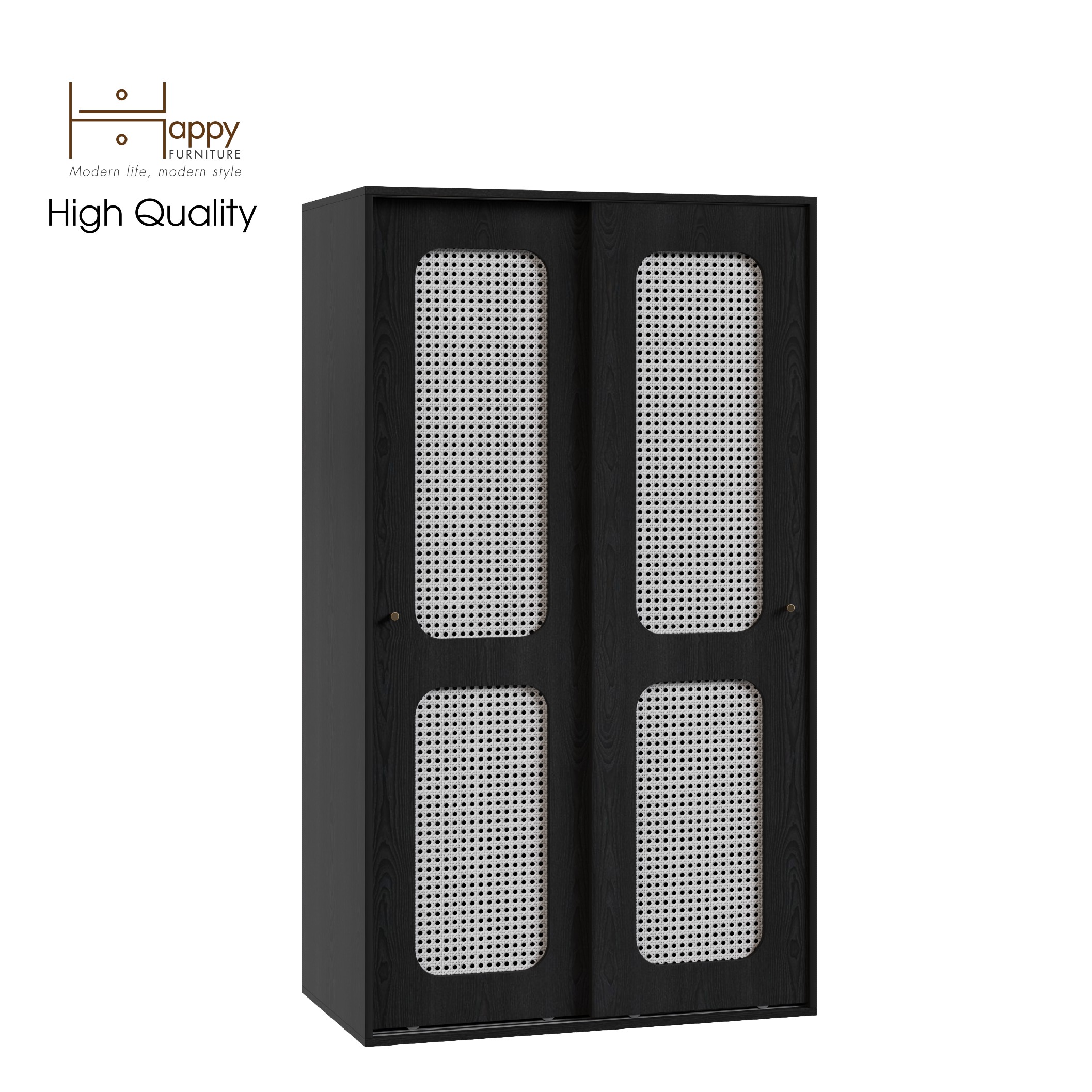 [Happy Home Furniture] MEYDAN, Tủ quần áo cửa lùa, 100cm x 58cm x 176cm ( DxRxC), TCL_008