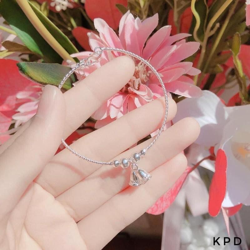 VÒNG TAY BẠC TA - VÒNG TAY TREO CHUÔNG XINH XẮN -