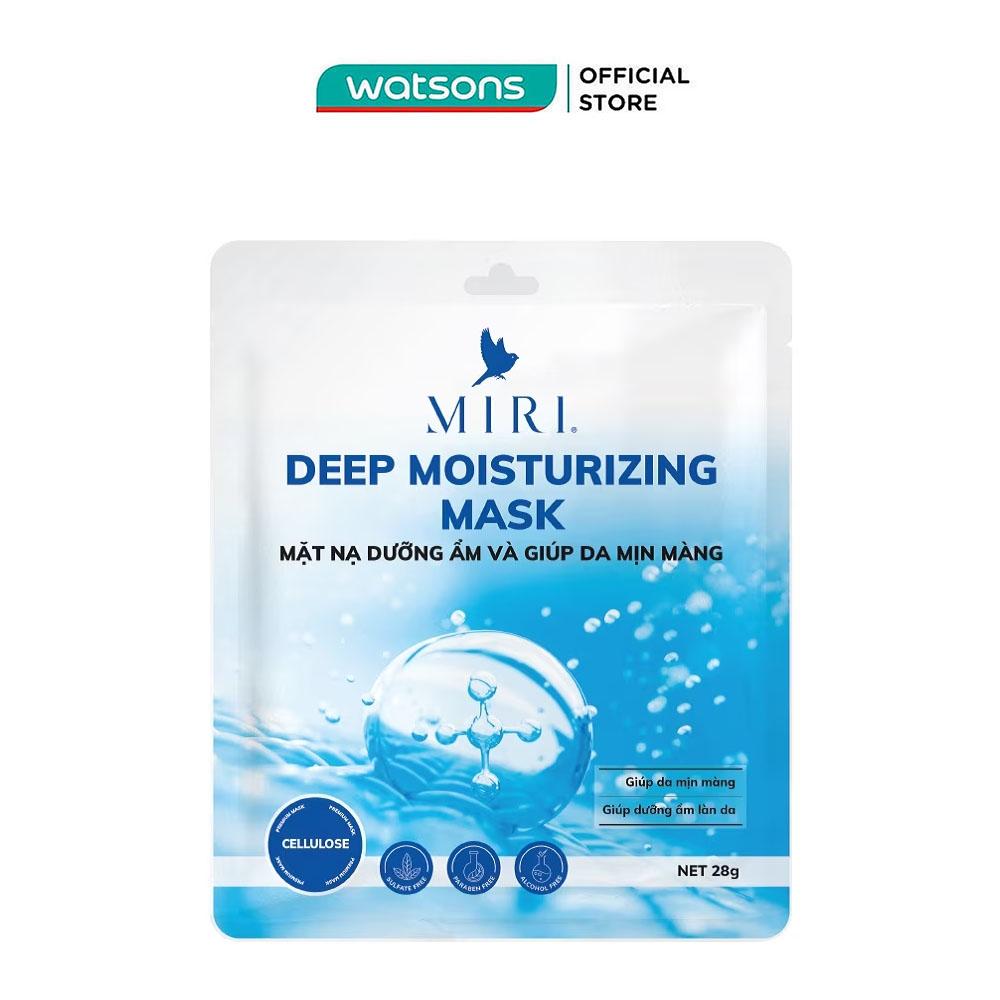 Mặt Nạ Miri Deep Moisturizing Dưỡng Ẩm Và Giúp Da Mịn Màng 28g