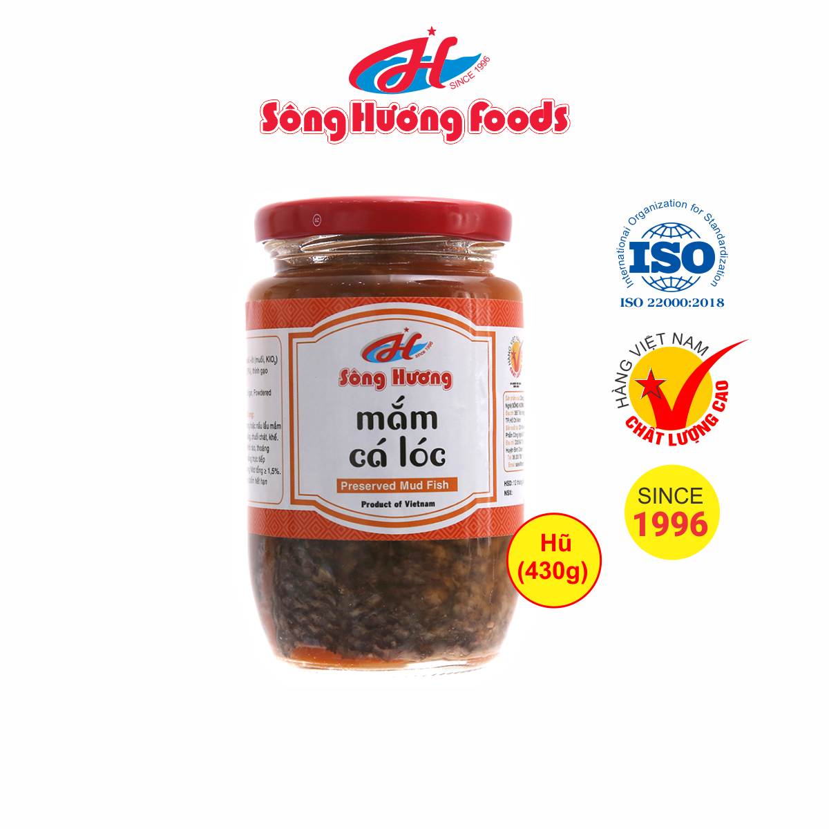Mắm Cá Lóc Sông Hương Foods Hũ 430g