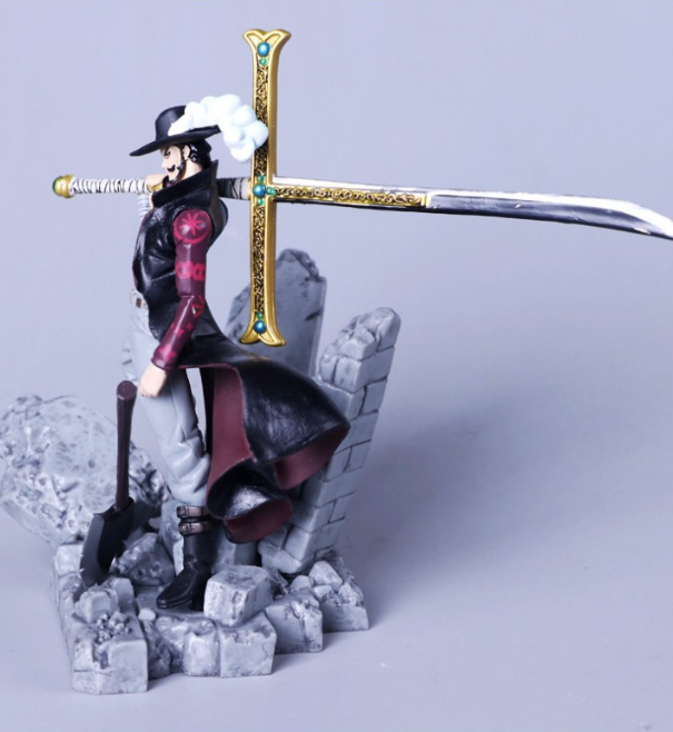 Mô hình nhân vật Mihawk Mắt Diều Hâu One Piece cực ngầu