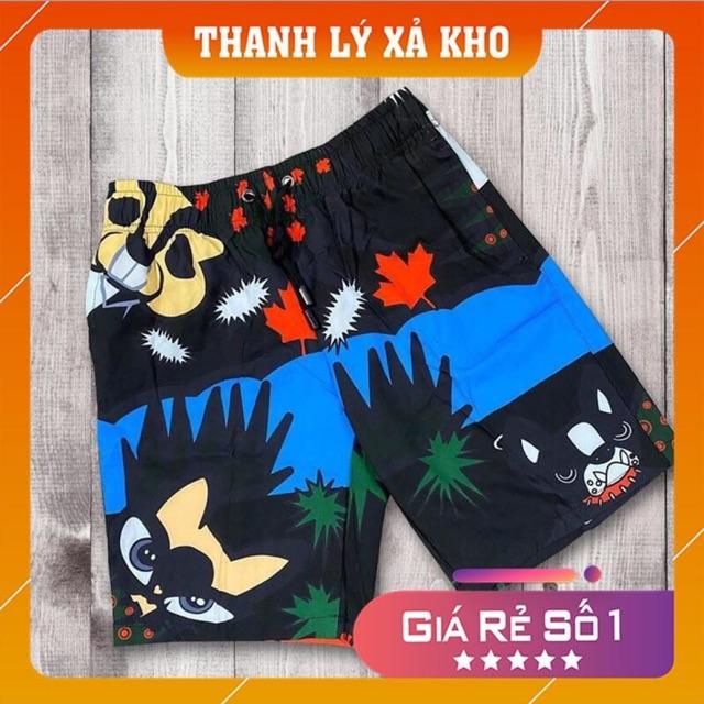 Quần short nam|Quần đùi nam| quần thể thao nam| Quần gió nam 3D cao cấp 2020