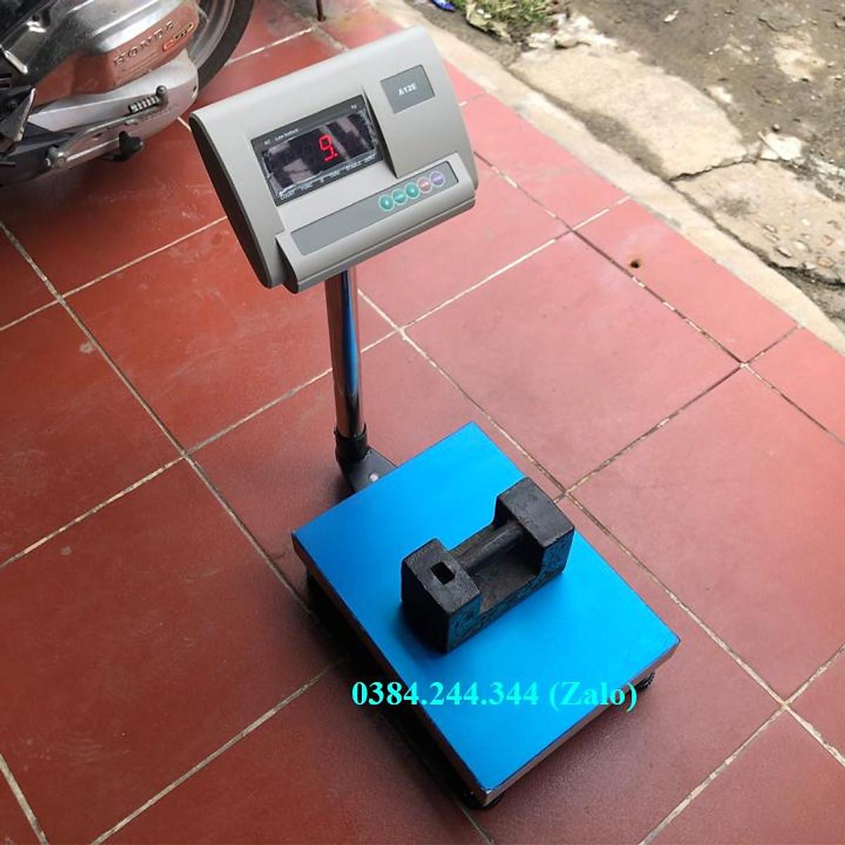 Cân bàn điện tử thông dụng Yaohua A12E, Mức cân 100kg, độ chia 0.02kg, Bàn cân kích thước 30x40cm (rộng x sâu)