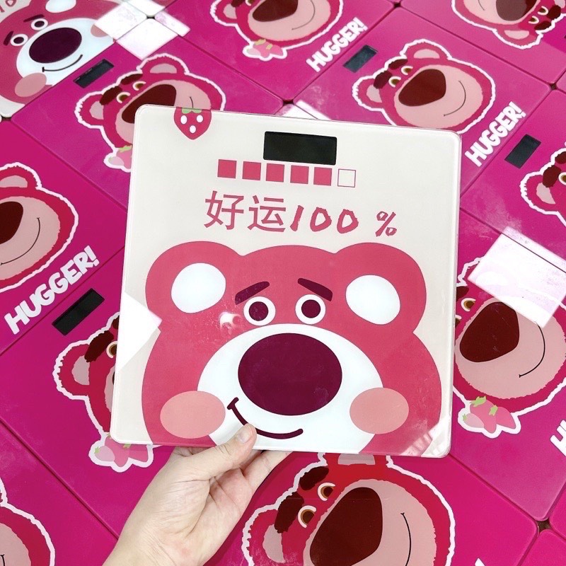 Cân Điện Tử Gấu Dâu Lotso