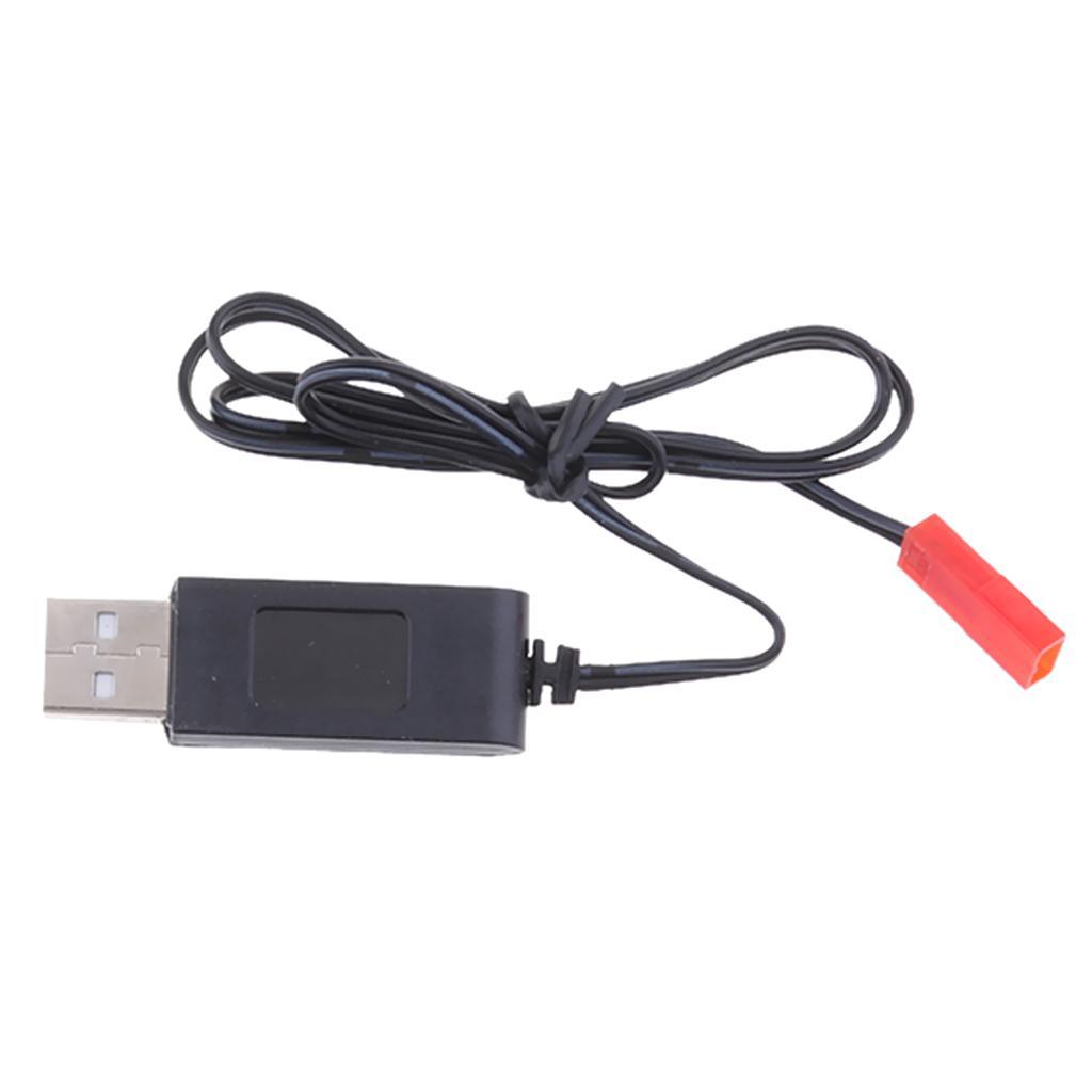 3.7V USB to JST Female Plug Lithium Battery Charging Cable for RC Toys Drone