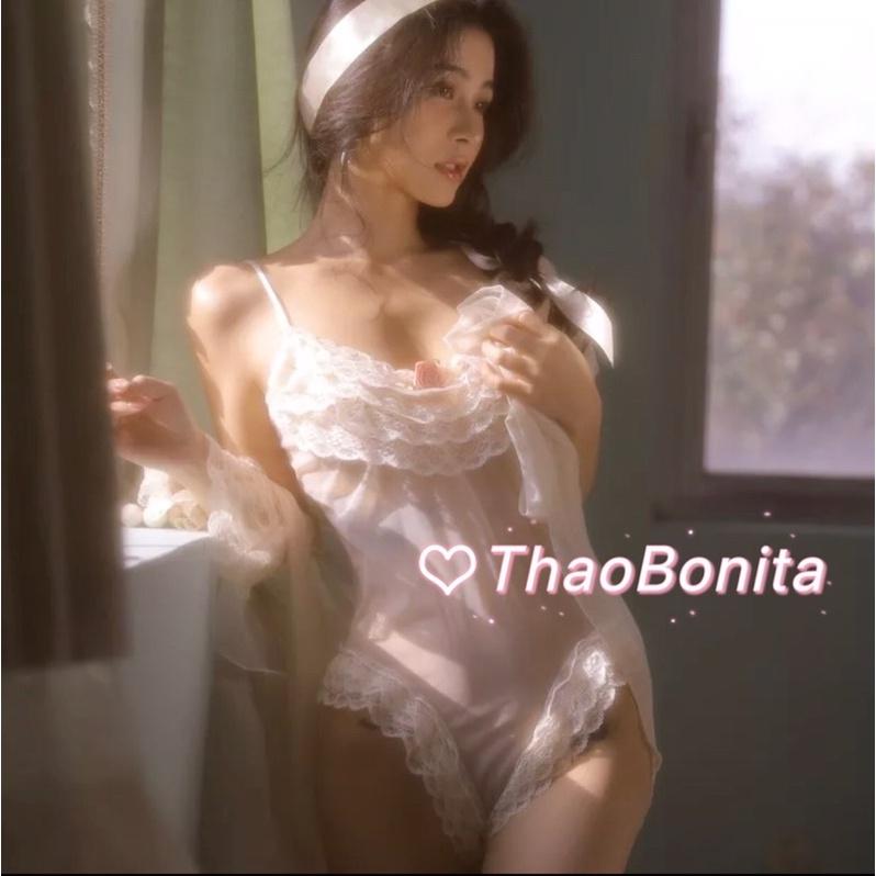 Set Ngủ Nàng Thơ Siêu Cao Cấp. SHIP HỎA TỐC TPHCM. Đồ Ngủ Cosplay Sexy. ThaoBonita T026