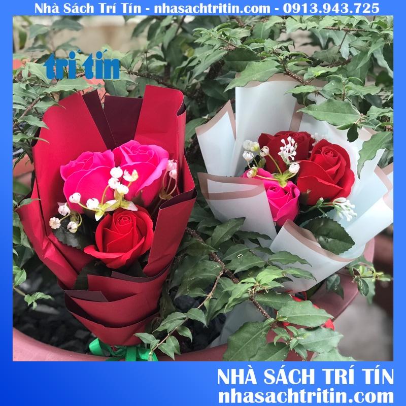 Bó Hoa hồng sáp thơm vĩnh cửu làm quà tặng mẹ, bạn gái/người yêu dịp sinh nhật, 8/3, 20/10