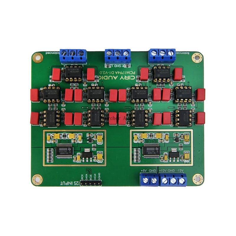NVArcher HIFI song song PCM1794A Bộ giải mã âm thanh DAC NE5532 OP amp Hội đồng lắp ráp 24bit 192kHz