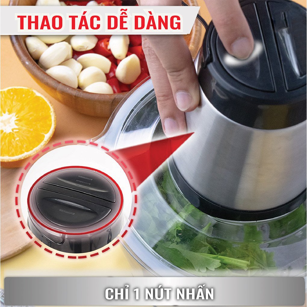 Máy Xay Đa Máy Xay Đa Năng FC01. Xay Thực Phẩm Dễ Dàng, Nhanh Chóng. Nồi Xay Inox 3L, Động Cơ 300W Mạnh Mẽ. Hàng Nhập Khẩu Chính Hãng Cao Cấp