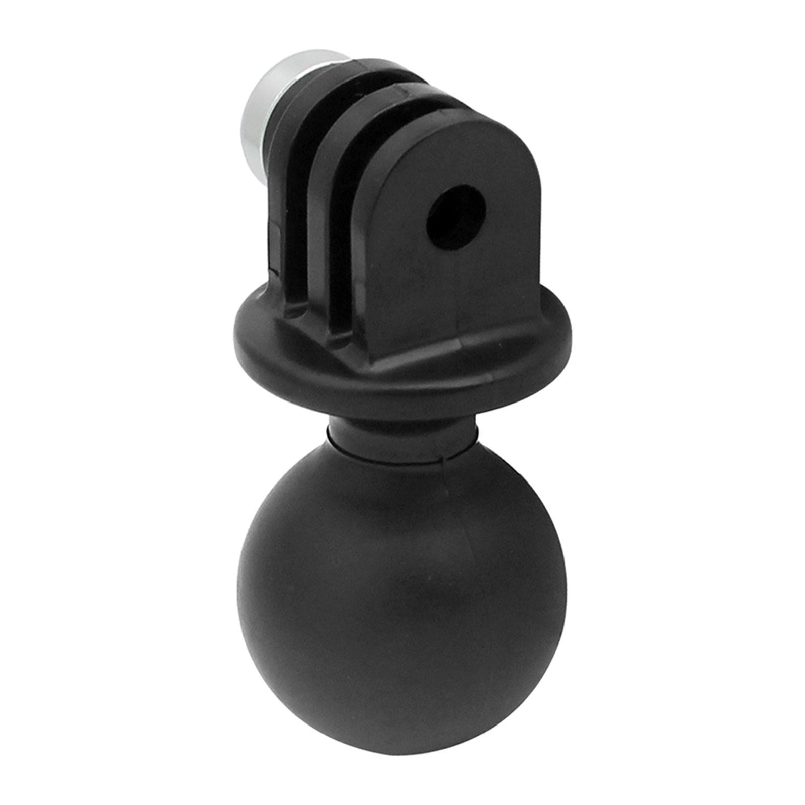 Ball Head Mount Adapter Accessory Sports Camera Durable 360 Degree Adjustment, Easy to Install ,Action Camera Ball Adapter