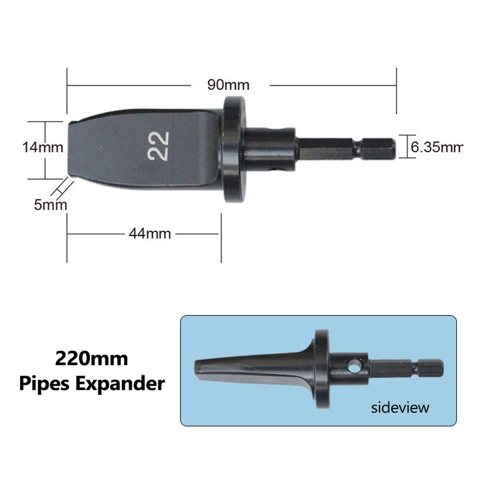 5PCS Tube Pipes Expander Utility Tool Swaging Tools Air Conditioner Copper Pipes Expand 10mm 12mm 16mm 19mm 22mm