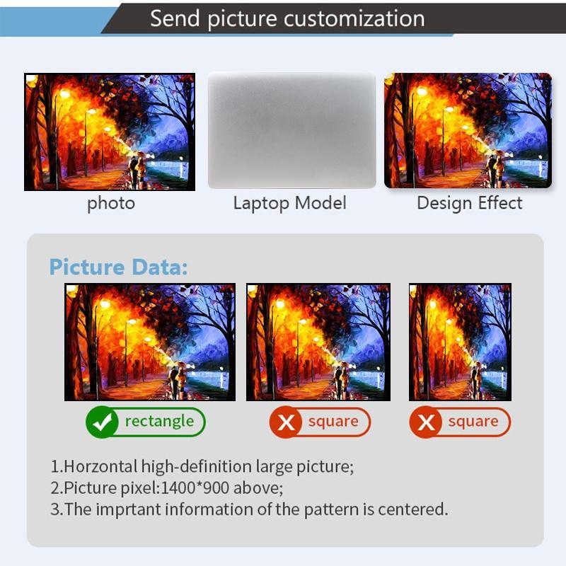 Phim dán họa tiết tranh vẽ sơn dầu cho máy tính xách tay Acer Asus Lenovo Dell MacBook