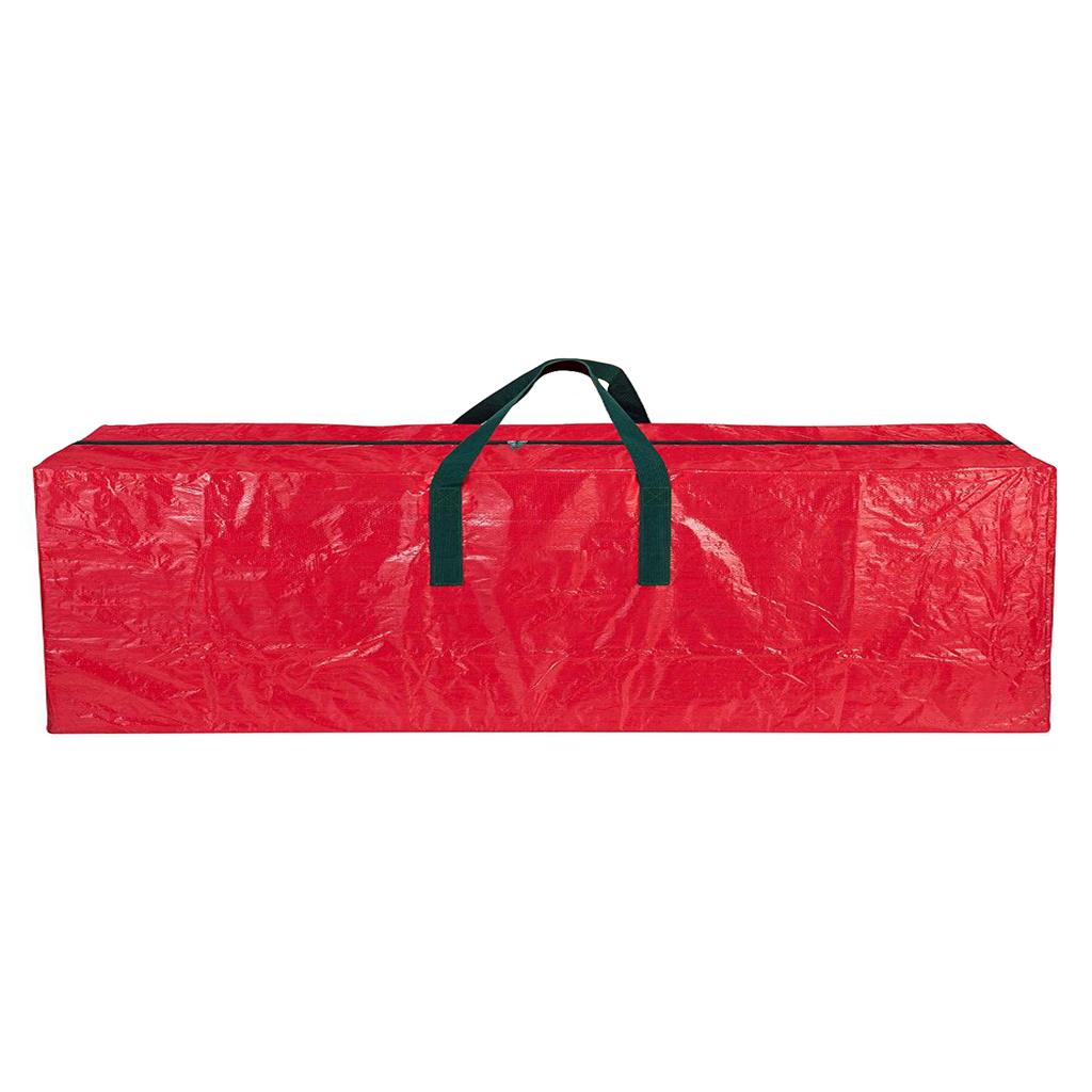 Christmas Xmas Tree Storage Zip Bags Holiday Storage Tote Red_165x76x38cm