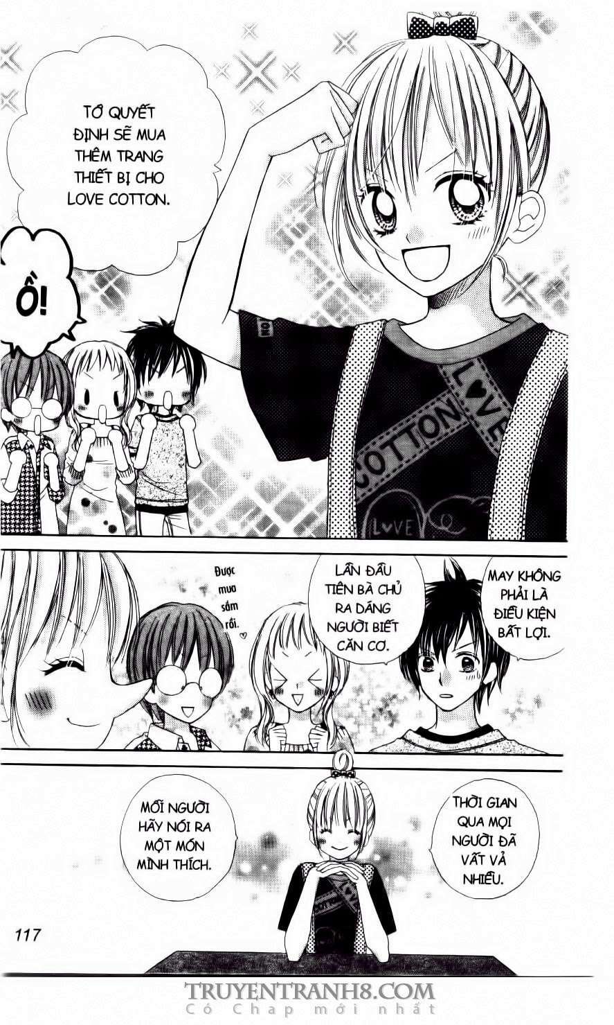 tiệm thời trang, love cotton chapter 11 2